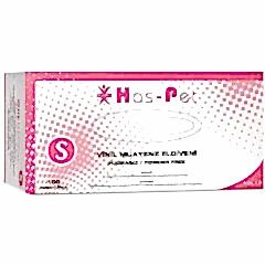 Haspet Pudrasız Vinil Eldiven S Beden 100'lü Paket