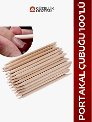 Ahşap Tırnak İtici (Portakal Çubuğu) 100'lü