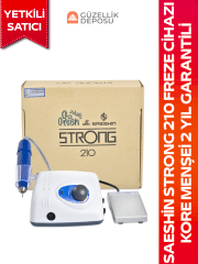 Strong 210 Elektirikli Freze Tırnak Törpü Makinesi (Yetkili Satıcı) 2 Yıl Garantili Freze Cihazı
