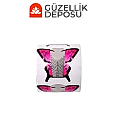 Misyul Protez Tırnak Kelebek Şablon 500'lü