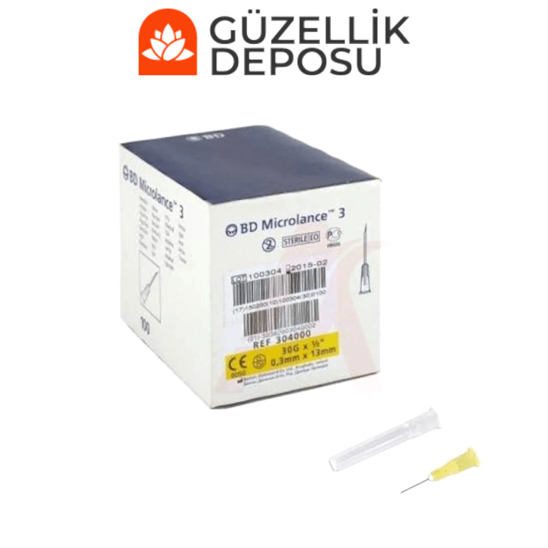 Bd Microlance PRP Mezoterapi İğnesi 30 G 0.3 x 13 MM 50'li