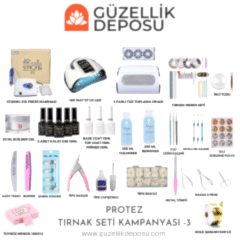 Yeni Başlayan Protez Tırnak Seti Kampanyası 3