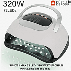 Sun x21 Max 72 Led 320 Watt Uv Cihazı