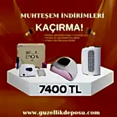 Protez Tırnak Cihaz Seti 3lü