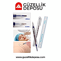 Microblading Kaş İşaretleme ve Ölçüm Kalemi