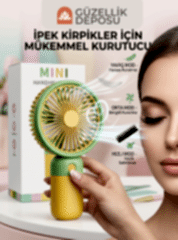 İpek Kirpik Kurutucu Fan