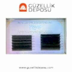 Misyul Çek Bırak Hazır Demet İpek Kirpik 07C Kıvrım 8 - 15 mm