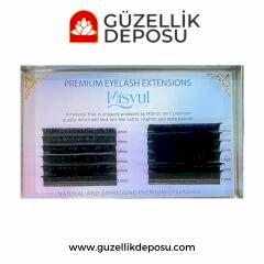 Misyul Çek Bırak Hazır Demet İpek Kirpik 07D Kıvrım 8 - 15 mm