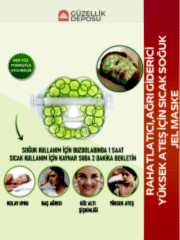 Sıcak & Soğuk Yüz ve Göz Maskesi Buz Maske