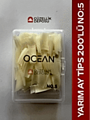 Ocean Tek Numara Yarım Ay Tips 200'lü No:5