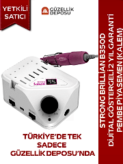 Strong Brillan B350D Freze Cihazı Dijital Göstergeli Pembe Piyasemen (Kalem) 2 Yıl Garantili Frez Makinesi Freze Makinesi