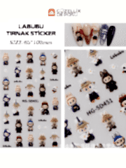 Labubu Tırnak Sticker 2