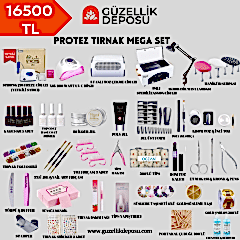 Protez Tırnak Mega Seti