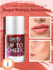 Lip To Cheek Tint & Dudak Ve Yanak Renklendirici - Koyu Ton