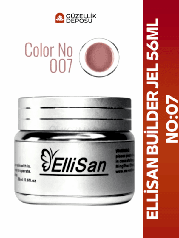 Ellisan Builder Jel 56ml - No:07