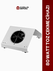 80 Watt Profesyonel Minderli Tırnak Toz Toplama Cihazı Toz Çekme