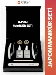 Japon Manikür Seti Profesyonel Parlatıcı Tırnak Bakım Seti – Doğal Parlaklık & Güçlendirme