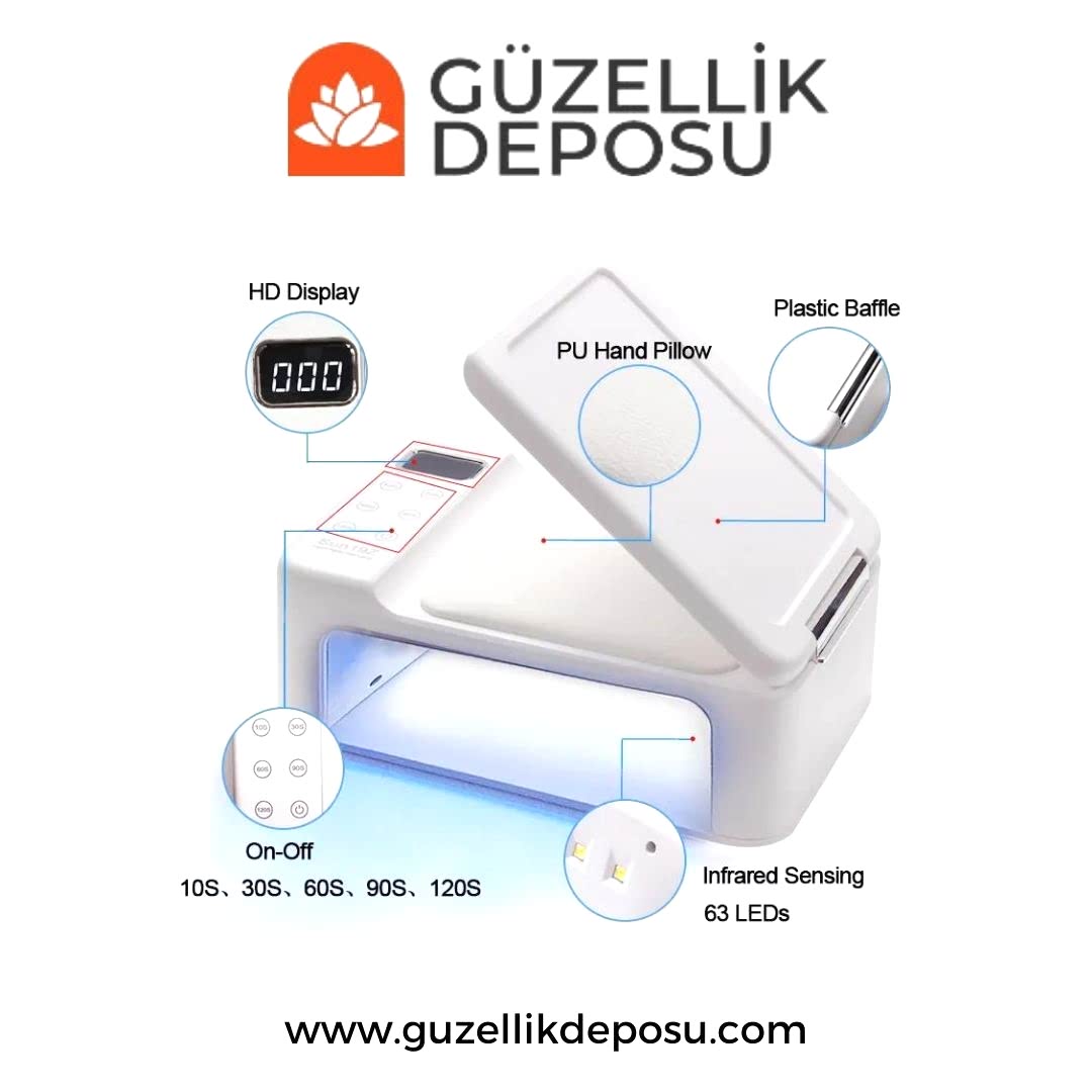 Sun 19-Z Uv Led Kurutucu 63 Led 350 W