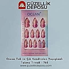 Ocean Takma Tırnak Tak Ve Çık Kendinden Yapışkanlı - 765