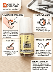 Katikül-Kütikül Giderici Remover 10 ml - Anında Etkili Tırnak Eti Temizleyici & Yumuşatıcı Likit