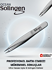 Profesyonel Batık Cımbızı - Ultra Hassas İnce Uçlu Kıl Dönmesi Ve Kıymık Cımbızı