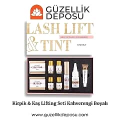İconsign Kirpik & Kaş Lifting Kahverengi Boyalı