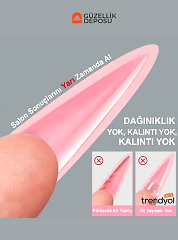 Protez Tırnak Sandwich Dual Form Tips 256'lı Almond