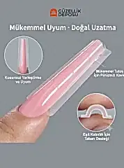 Protez Tırnak Sandwich Dual Form Tips 256'lı Coffin