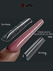Protez Tırnak Sandwich Dual Form Tips 256'lı Square