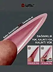 Protez Tırnak Sandwich Dual Form Tips 256'lı Square